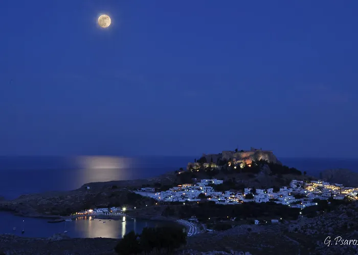 Panorama In Pefkos Pefki